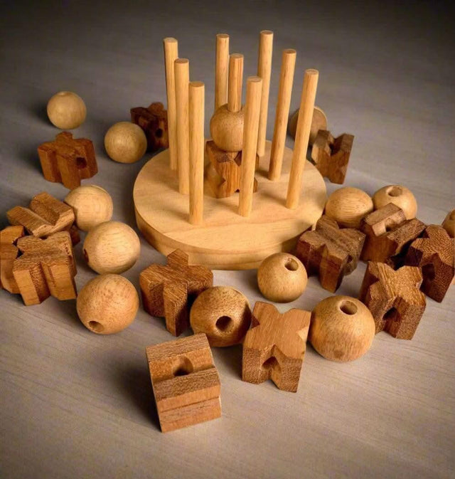 3D Tic Tac Toe: Unique Coffee Table Game for Kids & Adults - Add an Extra Dimensions of Strategy this Classic Game - Creative Crafthouse