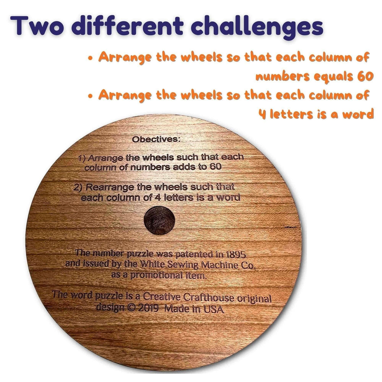 60 Alpha – Math Puzzle - Word Puzzle - Brain Teaser - Creative Crafthouse