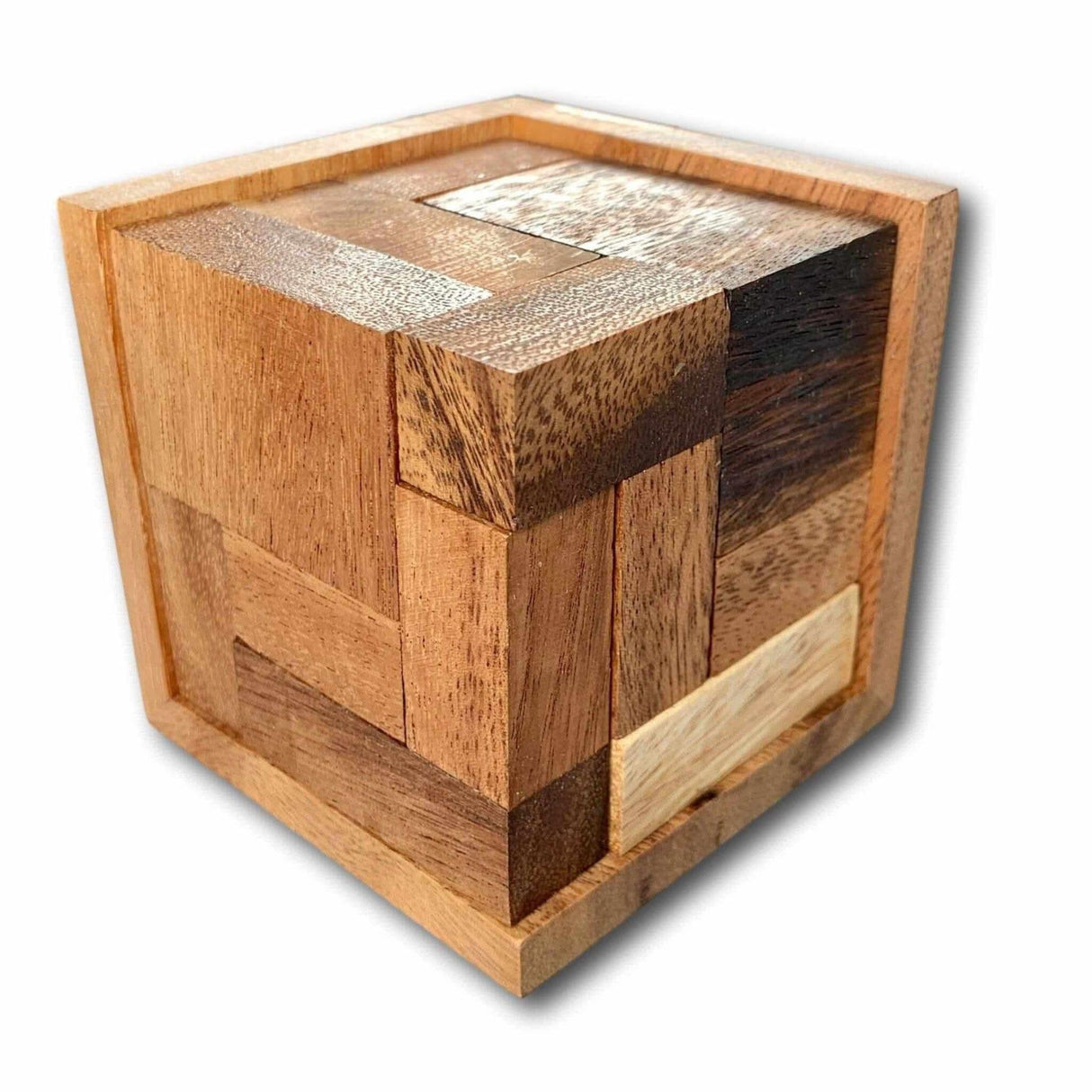 8 L - ements Wood Puzzle - 3D brain teaser puzzle - Creative Crafthouse