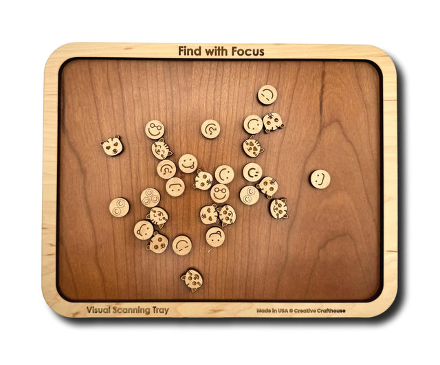 Find with Focus | Wooden Visual Scanning Activity