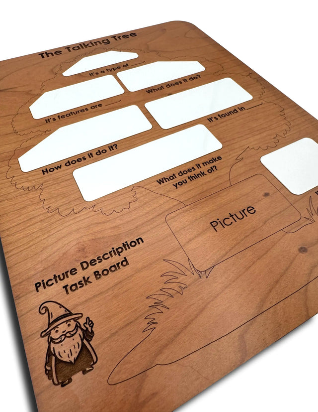 The Talking Tree Picture Description Board | Language & Cognitive Activity