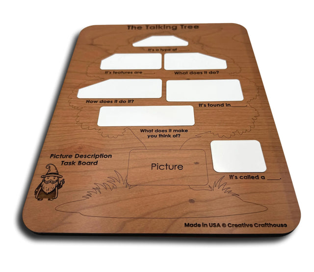 The Talking Tree Picture Description Board | Language & Cognitive Activity