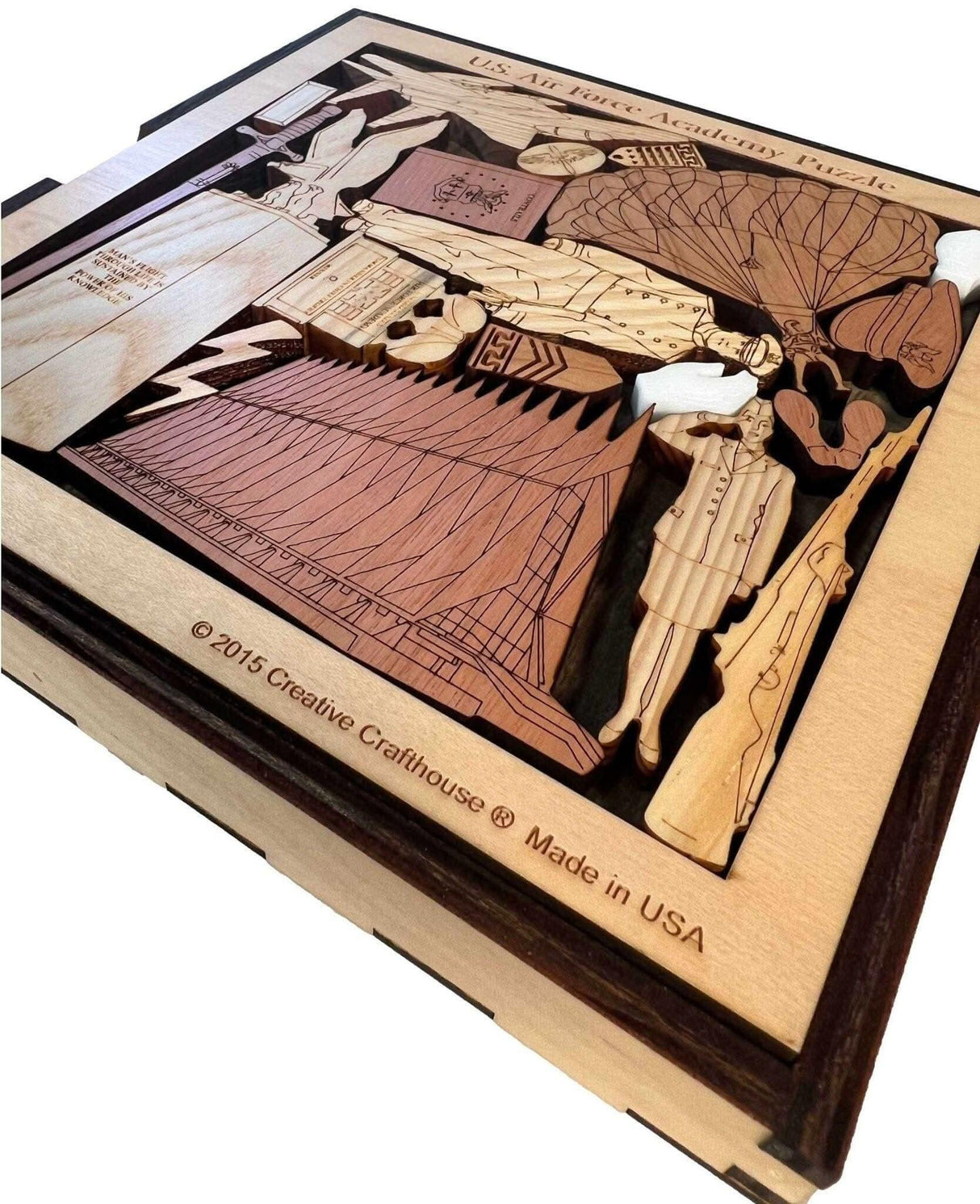 Air Force Academy Puzzle – artistic and challenging - can be personalized - Creative Crafthouse