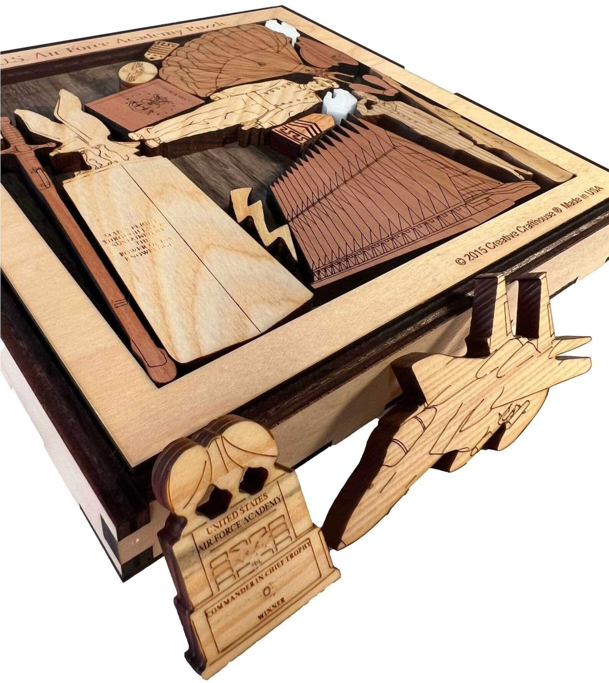 Air Force Academy Puzzle – artistic and challenging - can be personalized - Creative Crafthouse