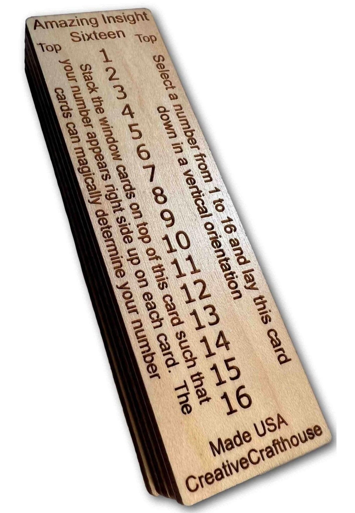 Amazing Insight 16 Math Magic Trick - Amaze Your Friends and Family - Creative Crafthouse