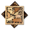 Animals of the Adirondacks - Forever Wild - artistic and challenging - can be personalized - Creative Crafthouse