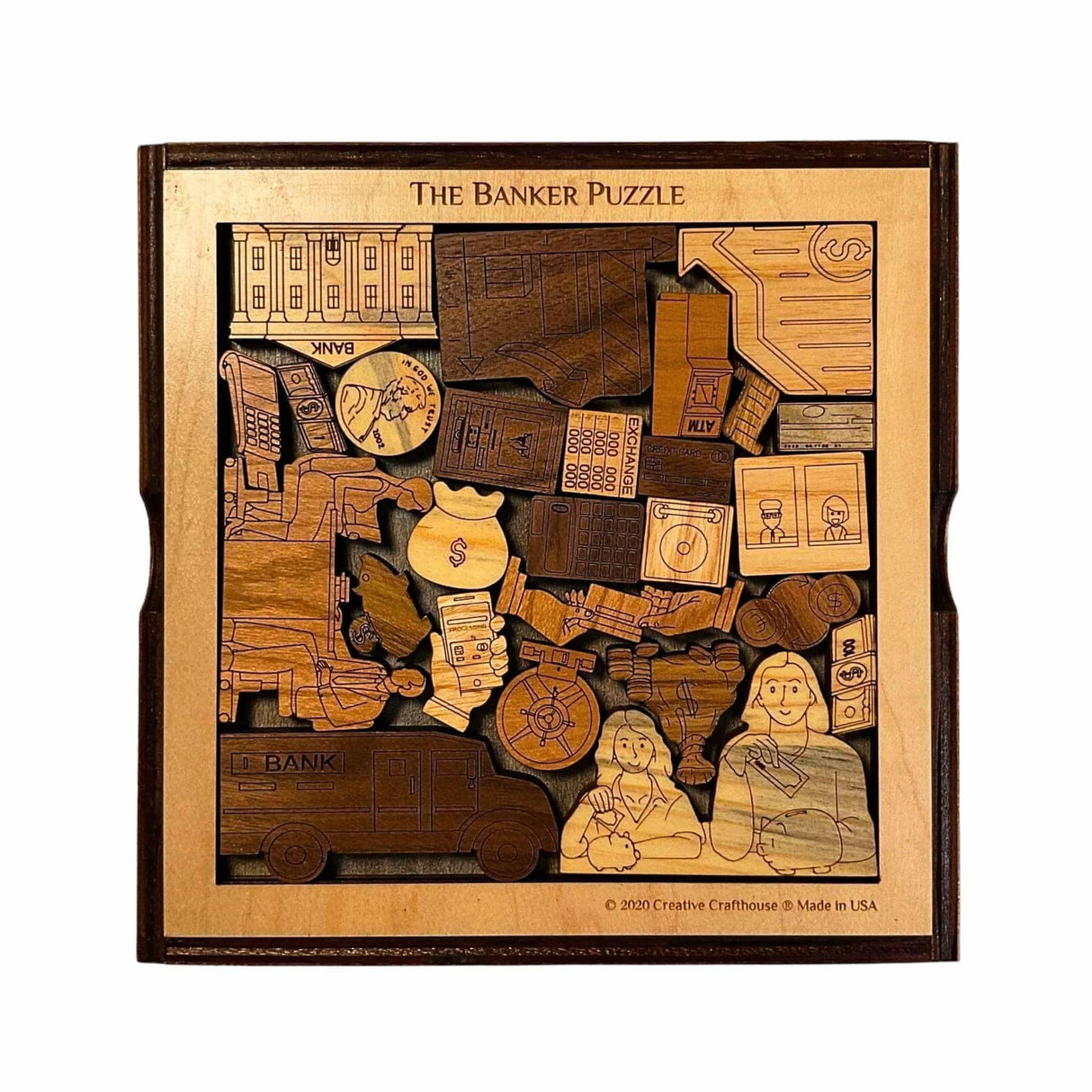Banker Puzzle | Personalizable Gift - Creative Crafthouse
