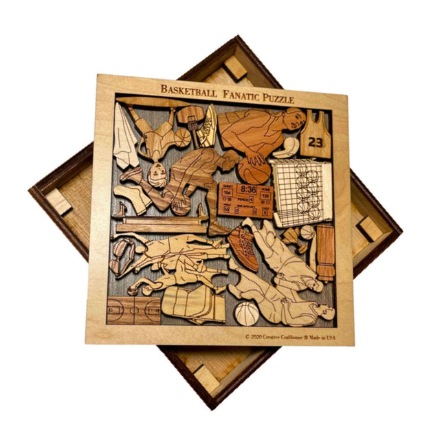 Basketball Players Puzzle | Personalizable Gift - Creative Crafthouse