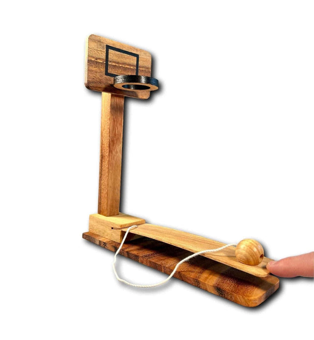 Basketball Toss Wooden Game - Family Game - Bar Game - Basketball Game - Creative Crafthouse