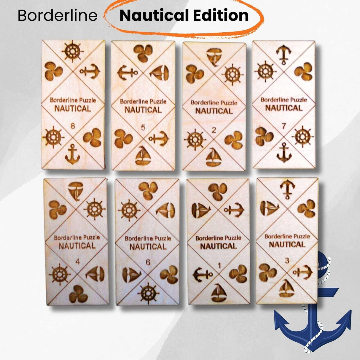Borderline Puzzles – Wood Edge Matching Brain Teaser - Creative Crafthouse