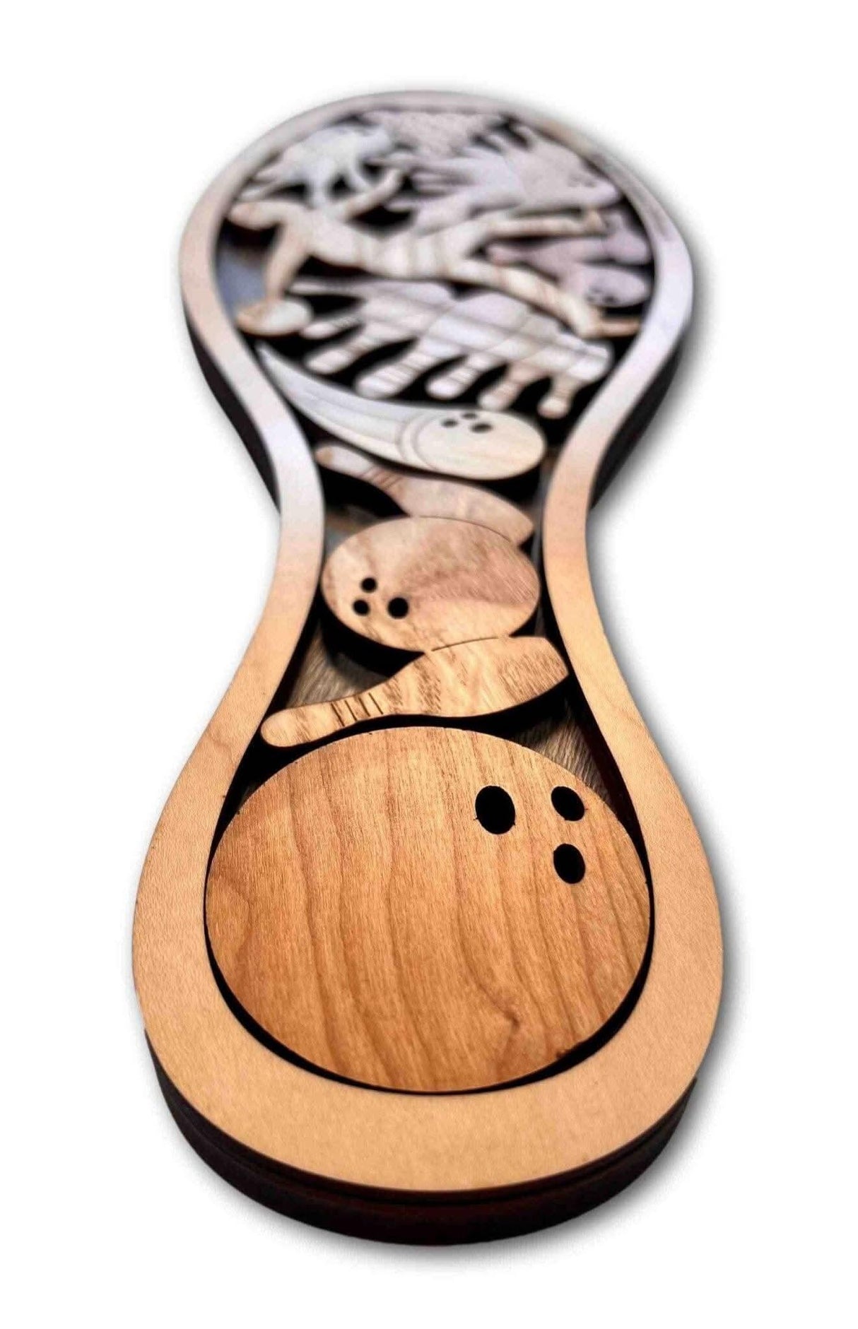 Bowling Pin Puzzle - Bowling Memories Award Puzzle - Personalized Puzzle Gift - Creative Crafthouse