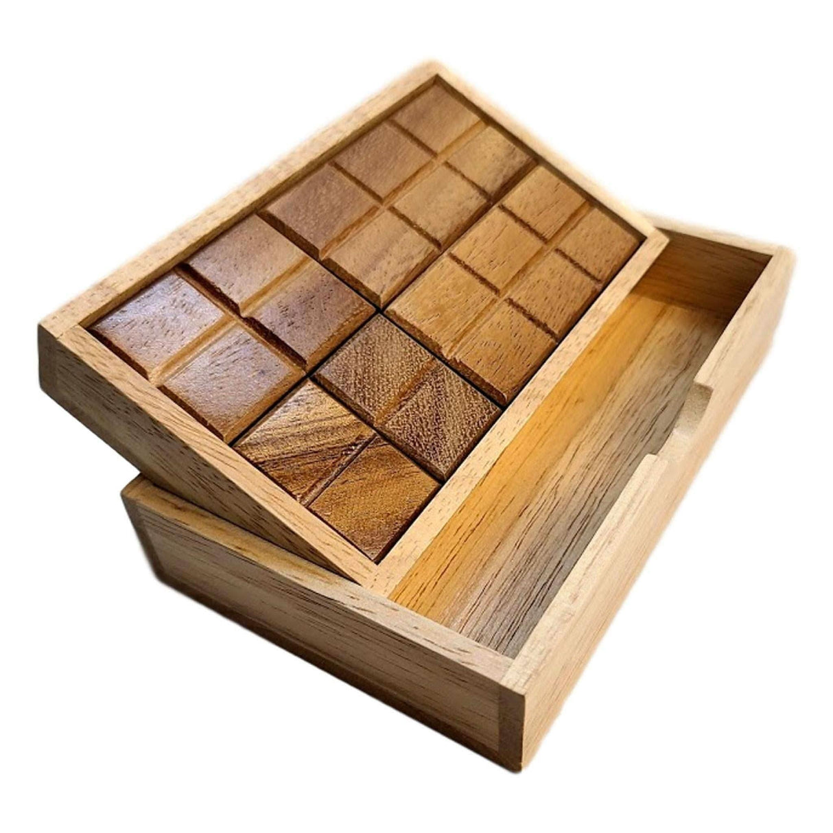 Box of Chocolates - Wood Puzzle Toy and Brain Teaser - Creative Crafthouse