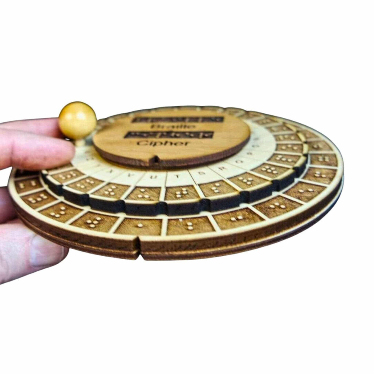 Braille Cipher Wheel | Encryption Device for the Blind - Creative Crafthouse