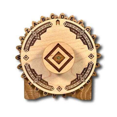 Cascade Cryptex Puzzle Box - Escape Room Prop - Internal Storage Compartment - Can Be Personalized - Creative Crafthouse