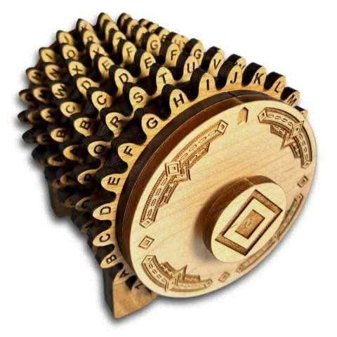 Cascade Cryptex Puzzle Box - Escape Room Prop - Internal Storage Compartment - Can Be Personalized - Creative Crafthouse