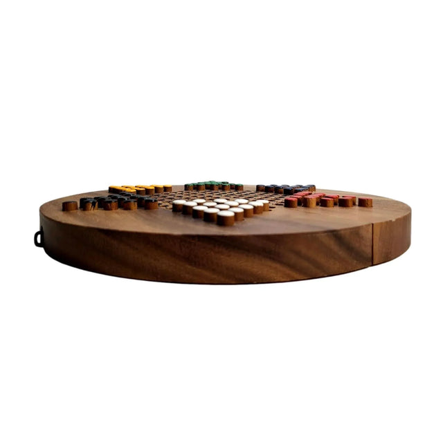 Chinese Checkers full size XL - Wood Chinese Checkers - Creative Crafthouse