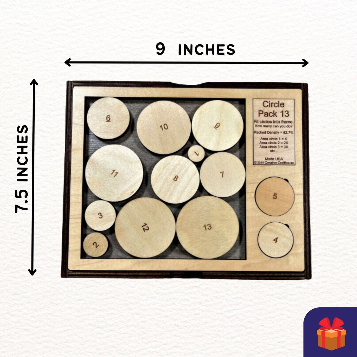 Circle Pack 13 Puzzle - Challenging Puzzle - Creative Crafthouse