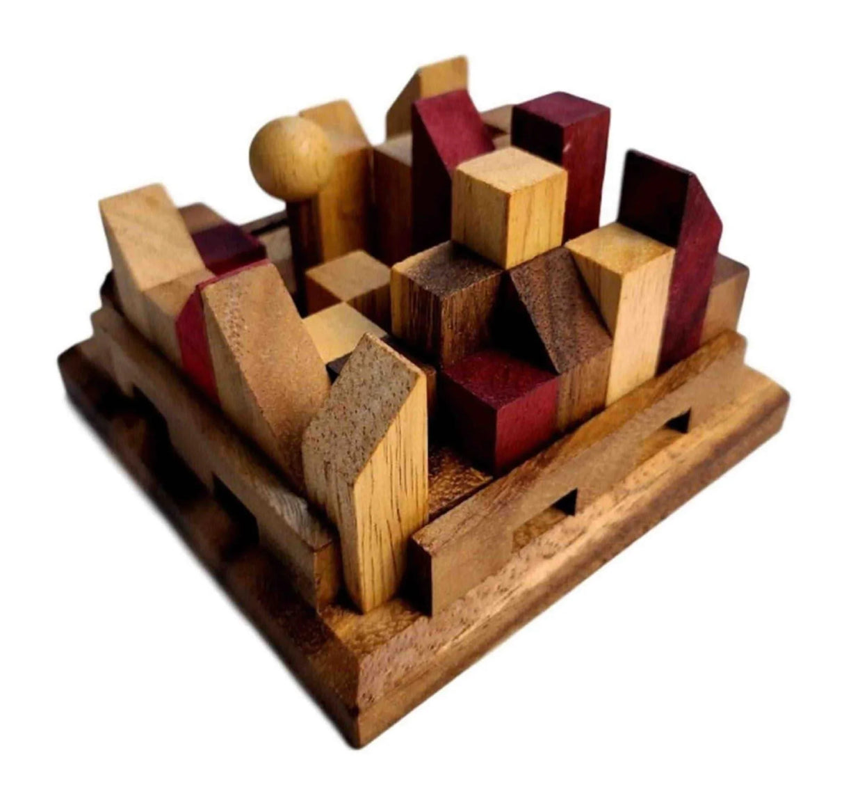 City Planner Brain Teaser - 13 Different Puzzles in One - Recommended Age 13+ - Unique Gift Idea for Your Favorite Puzzle Lover - Creative Crafthouse