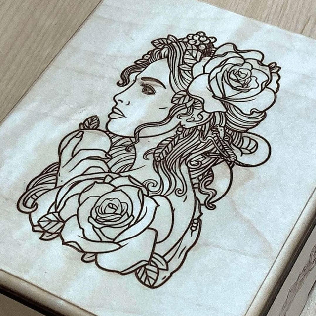 Colorful Belle Box | Premium Handcrafted Wooden Puzzle Box - Creative Crafthouse