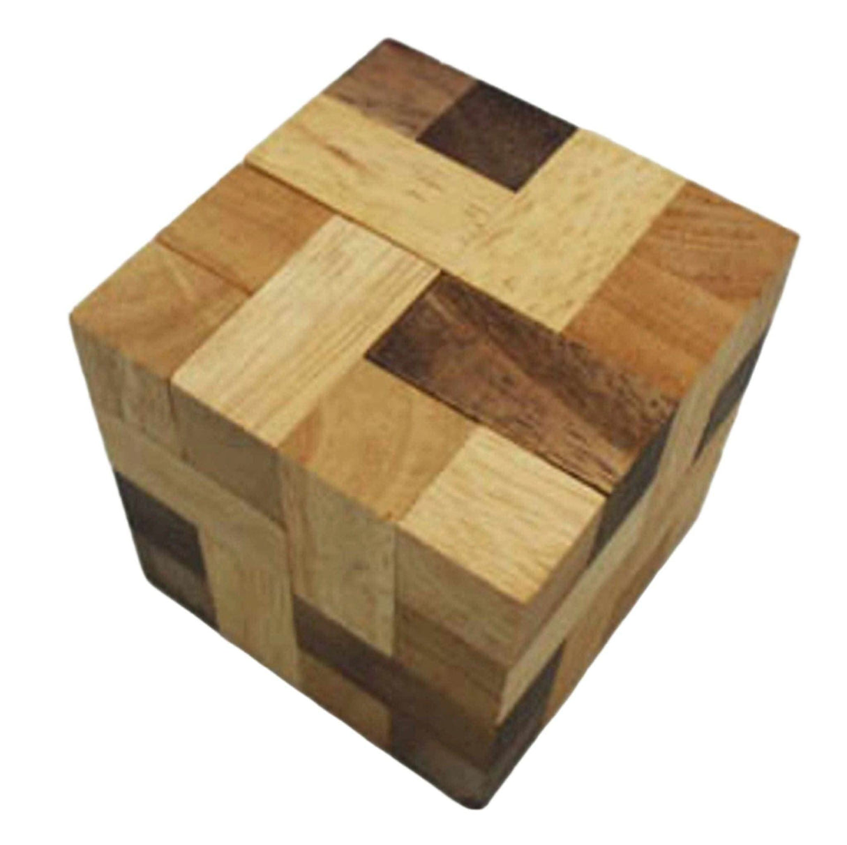 Boredom Busters for Men - Convolution Blockhead | A Stewart Coffin Wood Puzzle Brainteaser from Creative Crafthouse - Creative Crafthouse