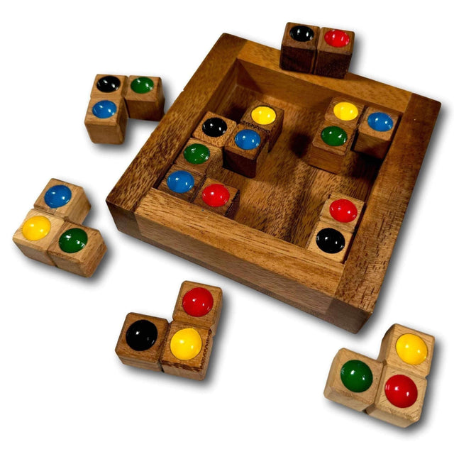 Crazy Quilt Puzzle – Personalized Wooden Puzzle for Girls - Creative Crafthouse