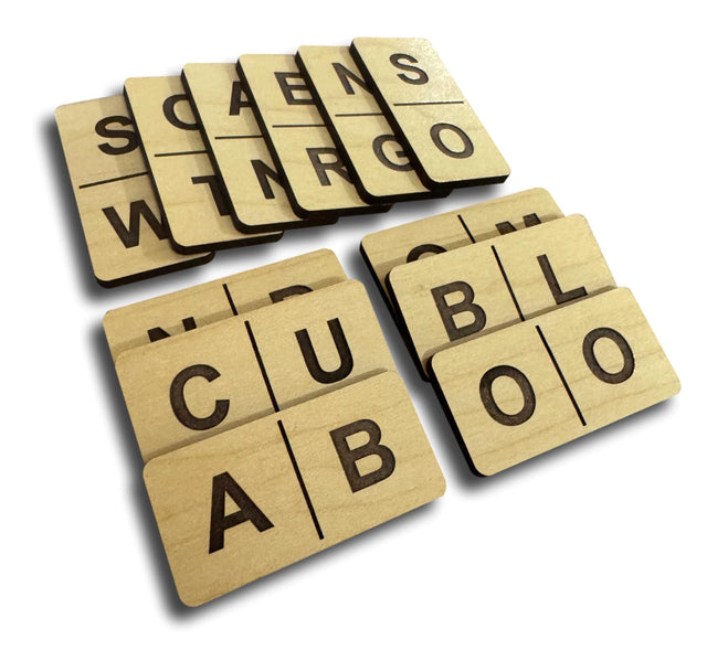 Crossword Dominoes - Word Puzzle Challenge - Creative Crafthouse
