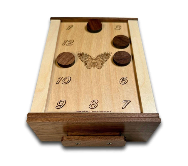 Customizable Escape Room Mag Lock Puzzle Box | Interactive Prop with Personalized Code and Image - Creative Crafthouse