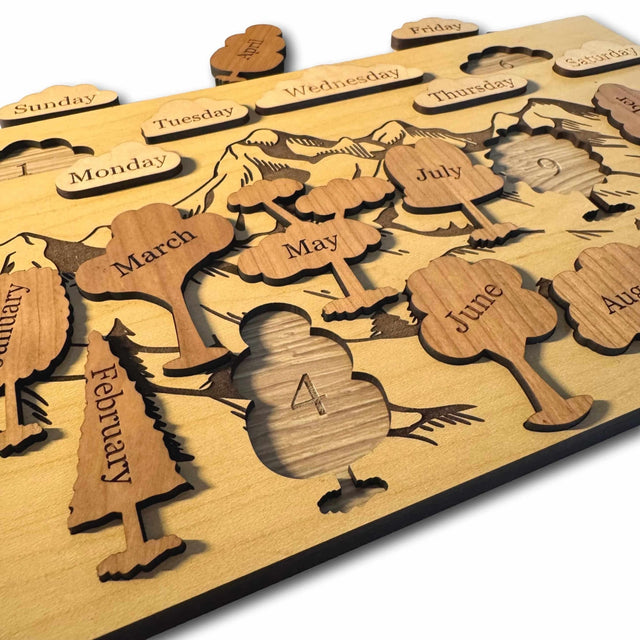 Day and Month Puzzle - A Learning and Memory Puzzle - Creative Crafthouse