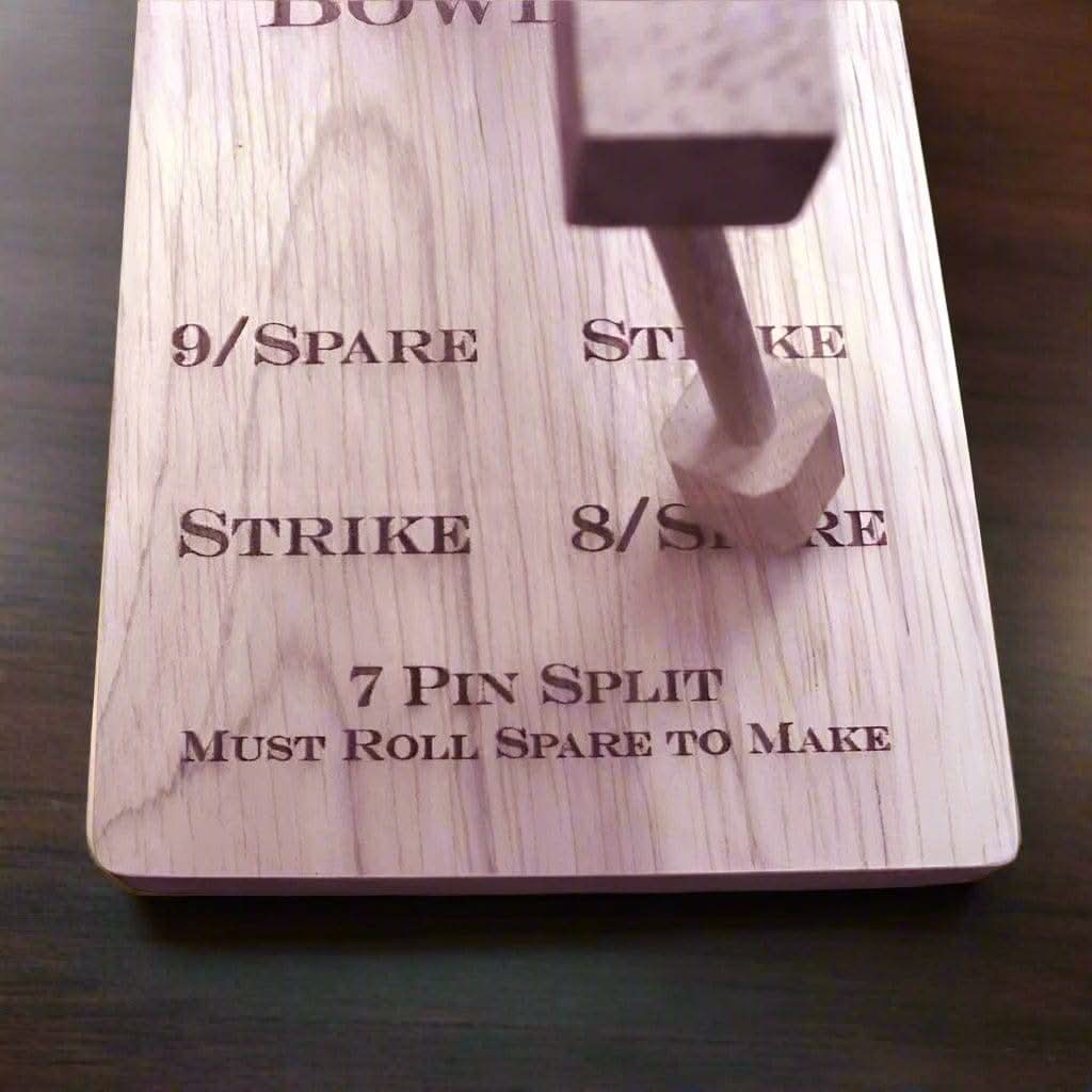 Decision Maker 10 Pin Shot Maker Machine - Bowling Game - Can be personalized - Creative Crafthouse
