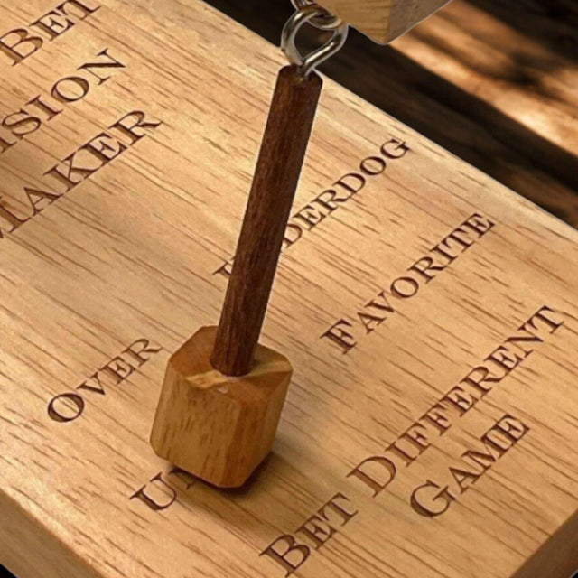 Decision Maker Sports Bet Edition | Personalizable Gift for Gamblers - Creative Crafthouse