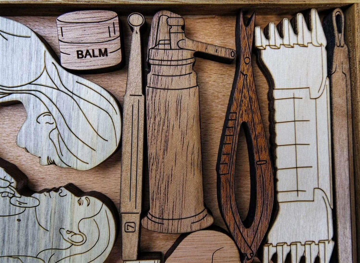 Personalizable Gift for Dermatologist Puzzle - Add a Laser Engraved name or Message - Thank You Gift - Retirement Gift - Graduation Gift - Creative Crafthouse