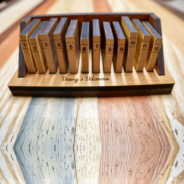 Dewey's Dilemma Wood Puzzle | The Perfect Desktop Game - Creative Crafthouse