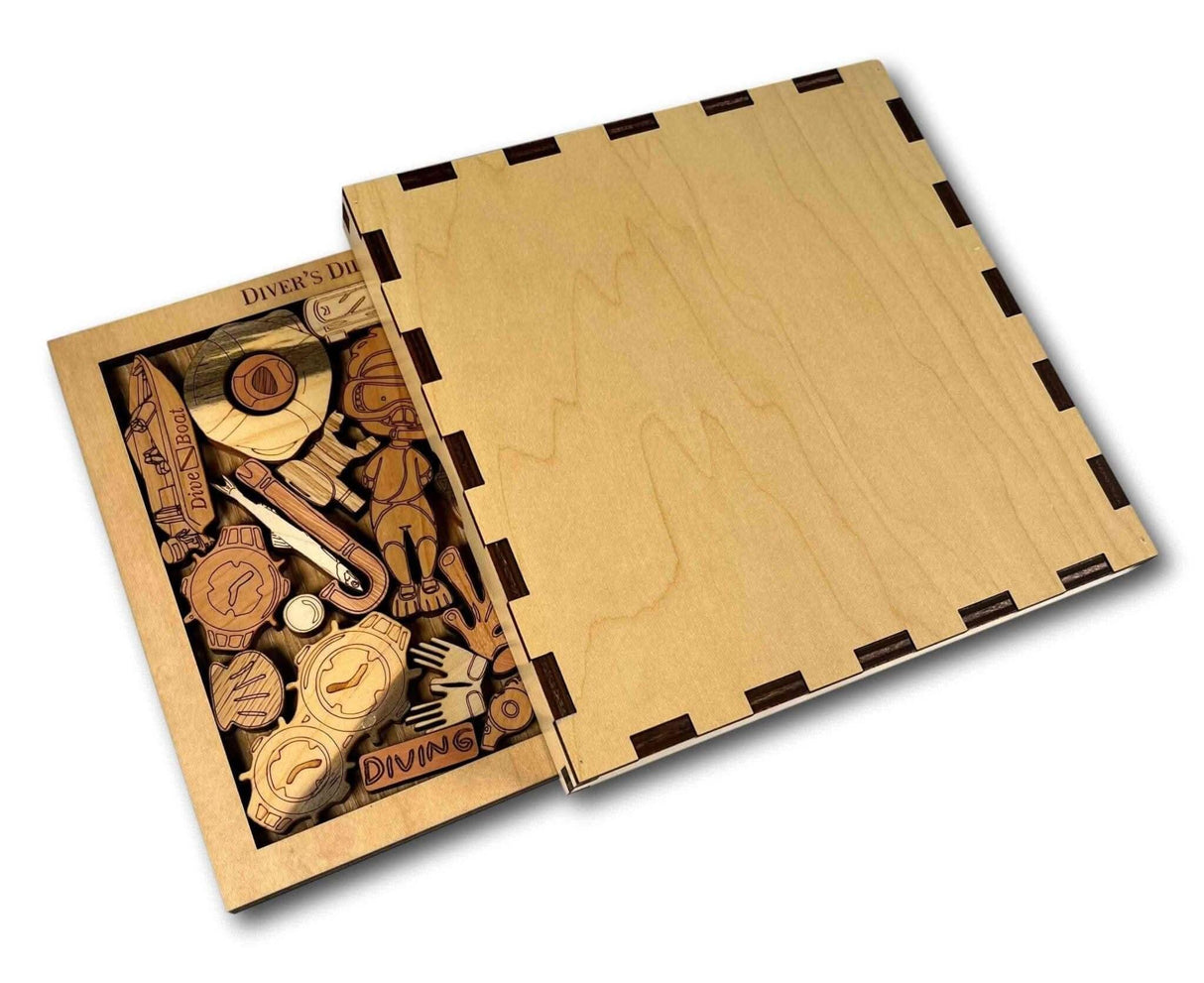 Diver's Dilemma - artistic and challenging - can be personalized - Creative Crafthouse