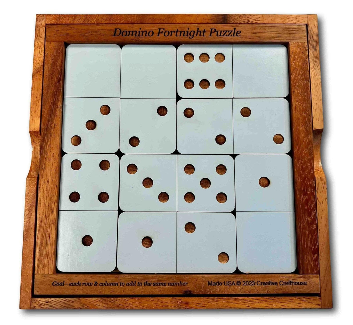 Domino Fortnight – Math & Domino Puzzle for Puzzle Lovers - Creative Crafthouse