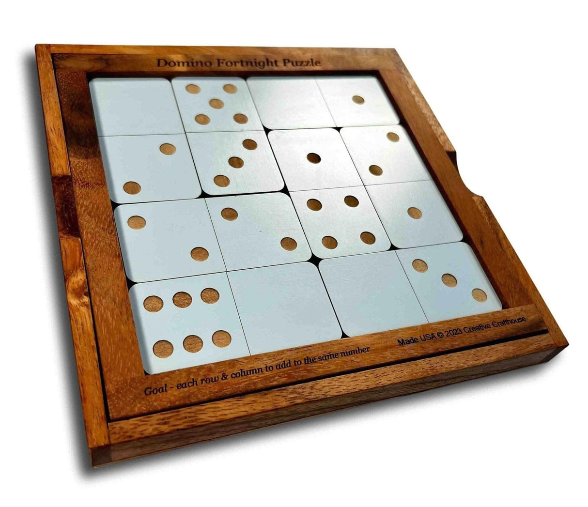 Domino Fortnight – Math & Domino Puzzle for Puzzle Lovers - Creative Crafthouse