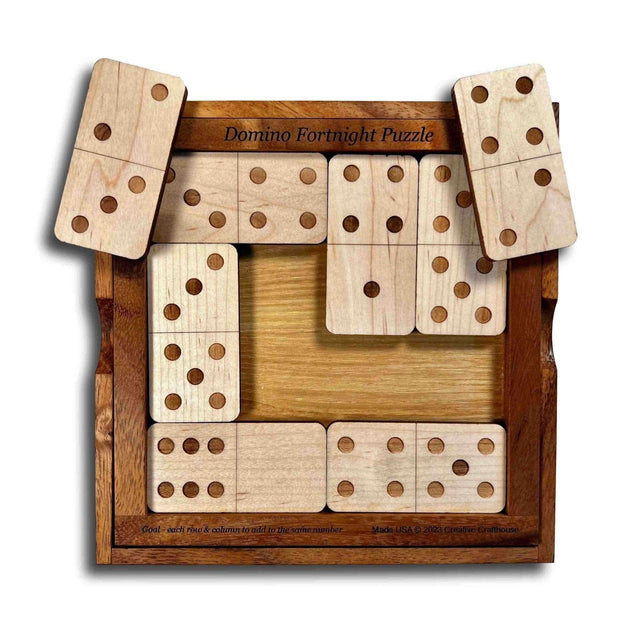Domino Fortnight – Math & Domino Puzzle for Puzzle Lovers - Creative Crafthouse