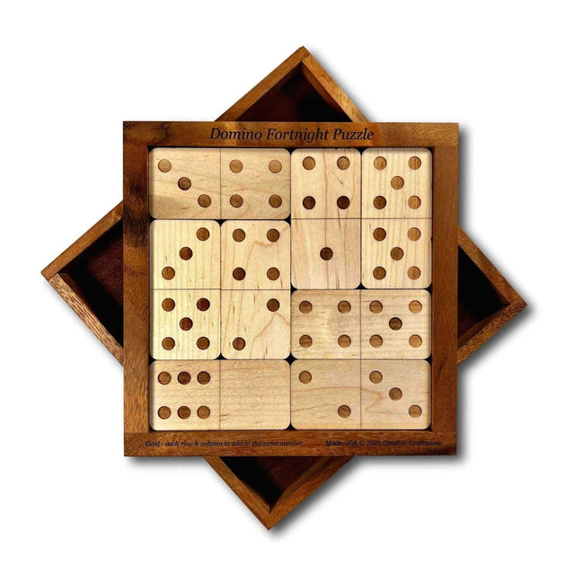 Domino Fortnight – Math & Domino Puzzle for Puzzle Lovers - Creative Crafthouse