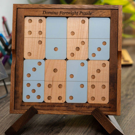 Domino Fortnight – Math & Domino Puzzle for Puzzle Lovers - Creative Crafthouse