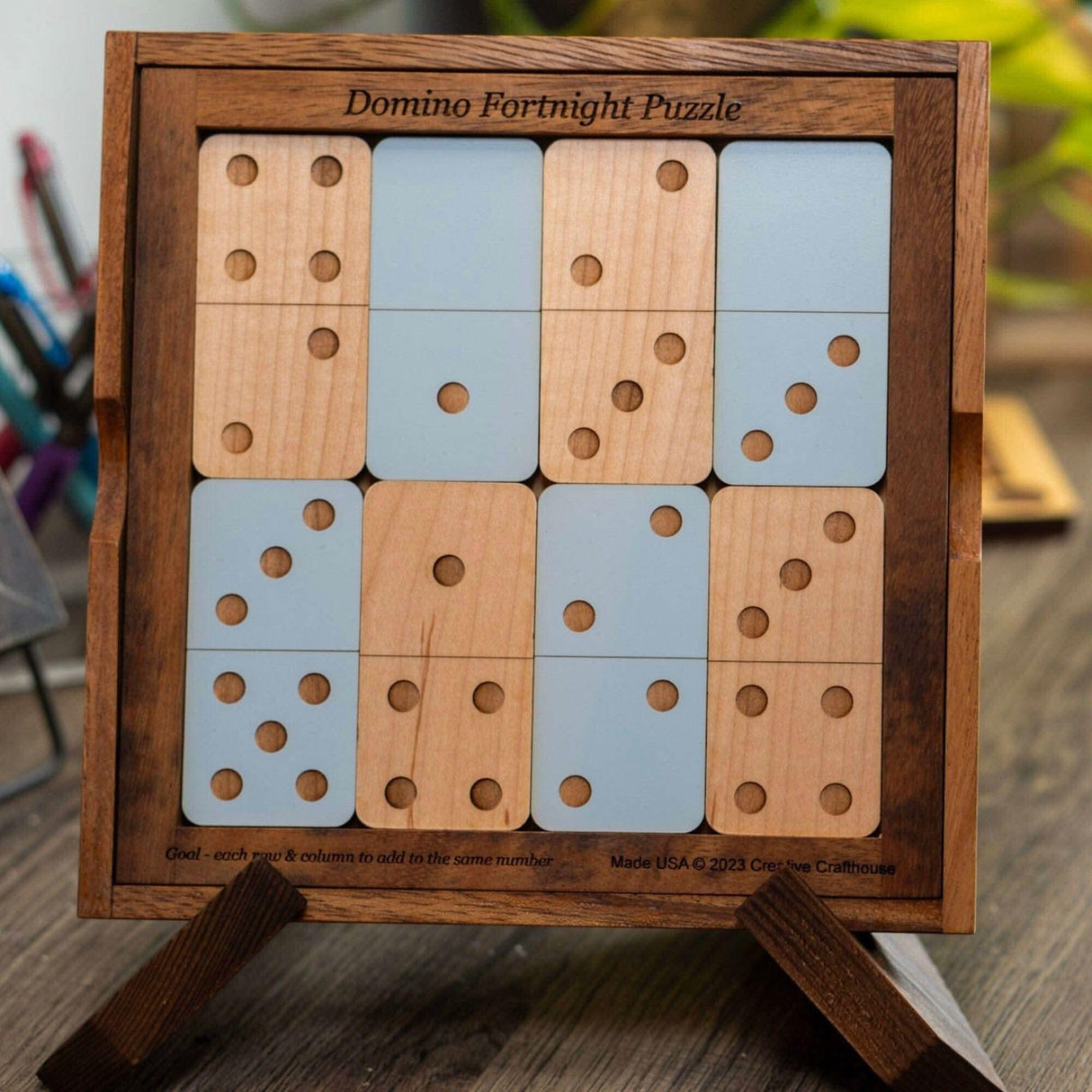 Domino Fortnight – Math & Domino Puzzle for Puzzle Lovers - Creative Crafthouse