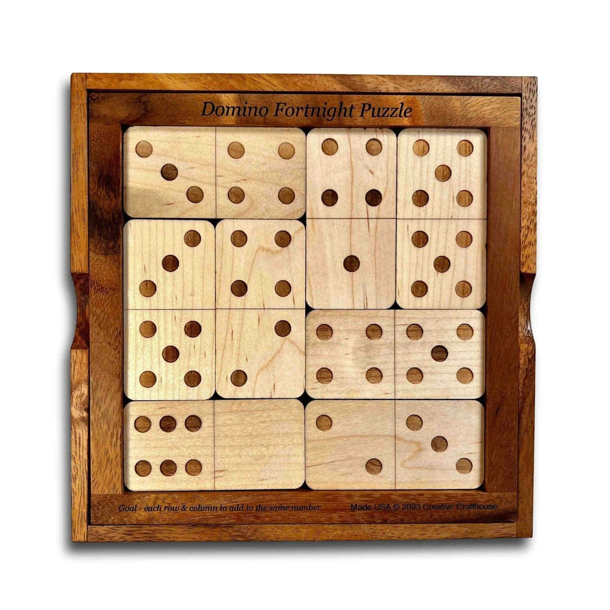 Domino Fortnight – Math & Domino Puzzle for Puzzle Lovers - Creative Crafthouse