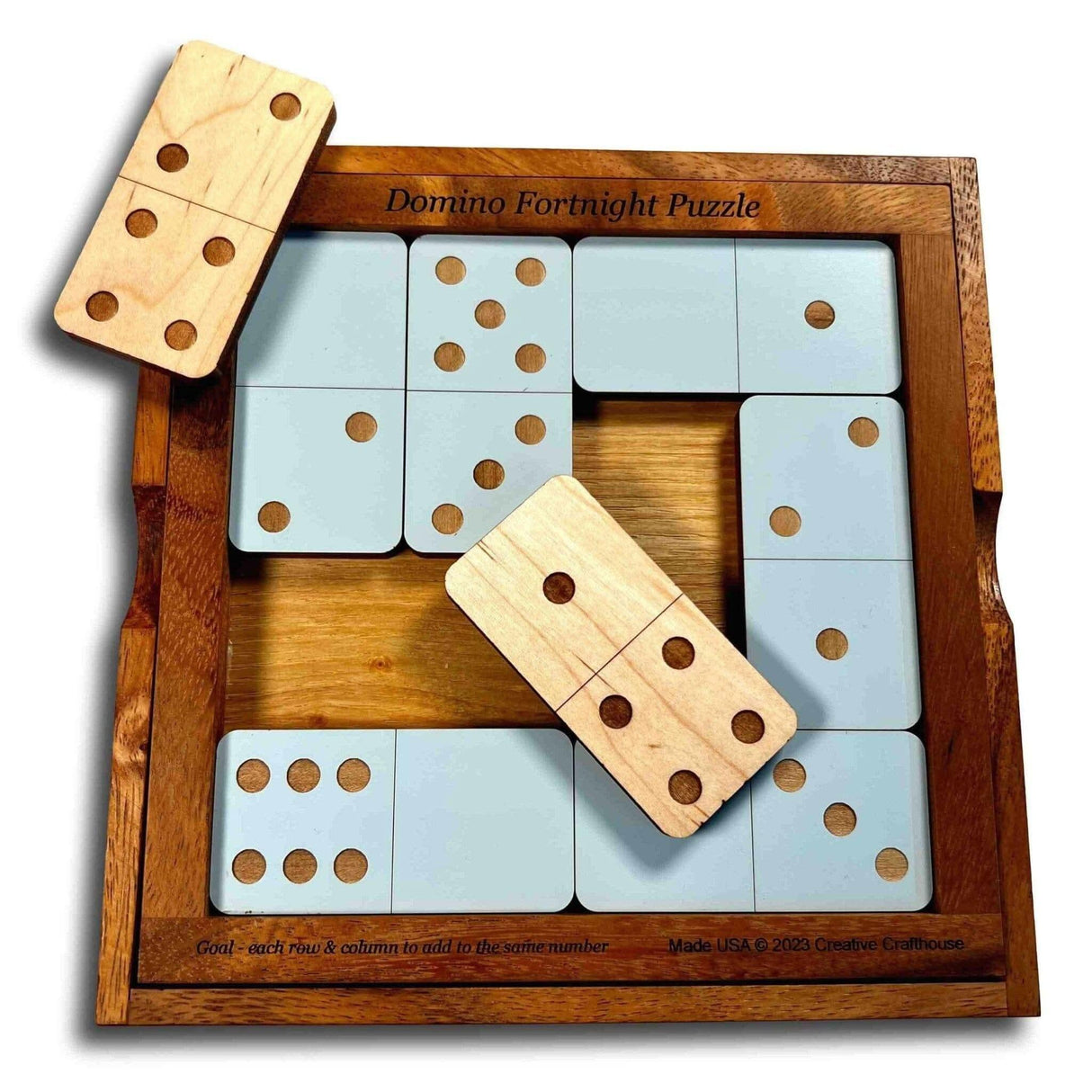 Domino Fortnight – Math & Domino Puzzle for Puzzle Lovers - Creative Crafthouse