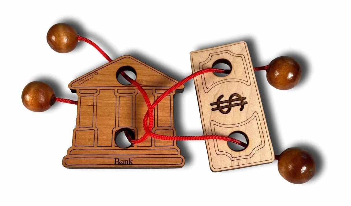 Double Trouble String Puzzle – Banking Edition | Corporate Gift - Creative Crafthouse