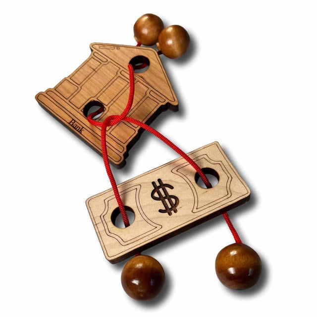 Double Trouble String Puzzle – Banking Edition | Corporate Gift - Creative Crafthouse