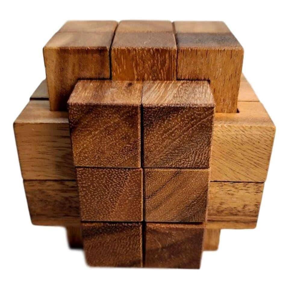 Dragon Burr 6x6x6 Very Difficult Burr Puzzle Brain Teaser - Creative Crafthouse