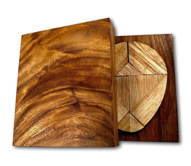 Egg Tangram Puzzle – Wooden Brain Teaser & Easter Gift - Creative Crafthouse