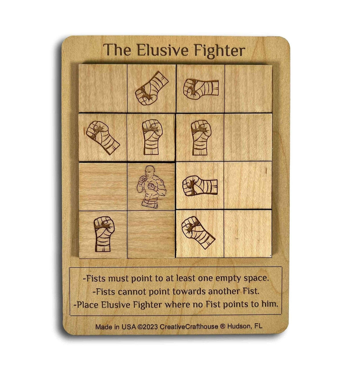Elusive Fighter - Help the fighter didge the punches! - Creative Crafthouse