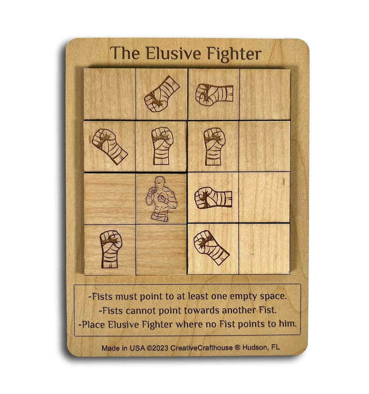 Elusive Fighter - Help the fighter didge the punches! - Creative Crafthouse