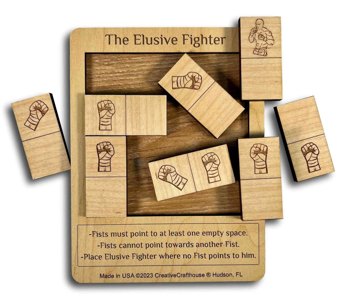 Elusive Fighter - Help the fighter didge the punches! - Creative Crafthouse
