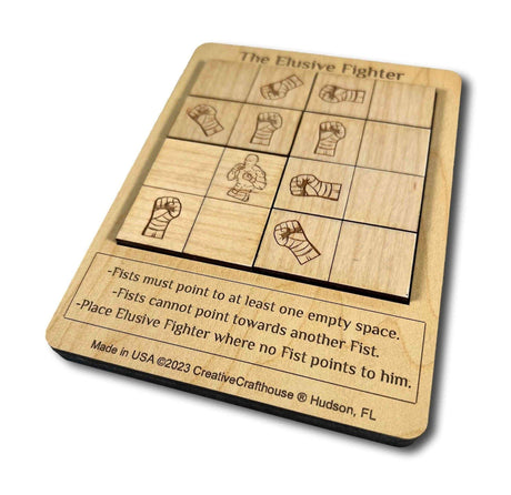 Elusive Fighter - Help the fighter didge the punches! - Creative Crafthouse