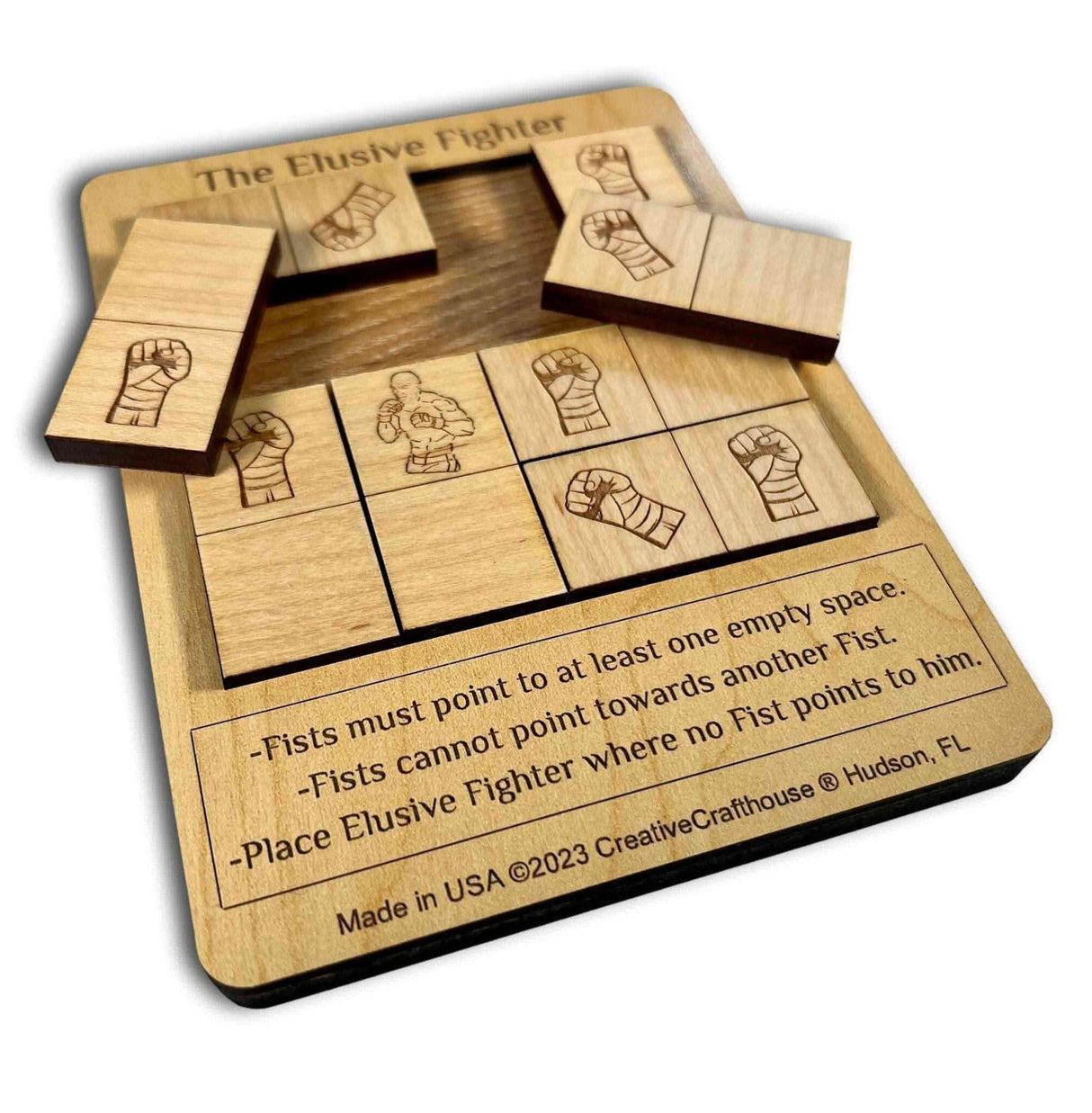 Elusive Fighter - Help the fighter didge the punches! - Creative Crafthouse